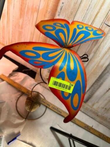 BUTTERFLY ON STONE BASE