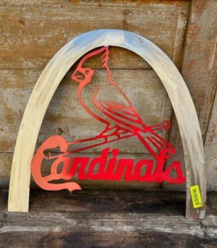 CARDINALS ALUMINUM ARCH SIGN
