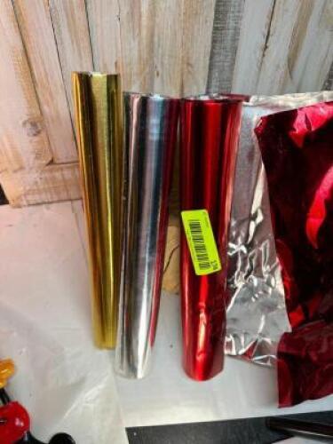 (3) 35 GAUGE ALUMINUM ROLLS
