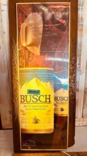 BUSCH LIGHTED SIGN
