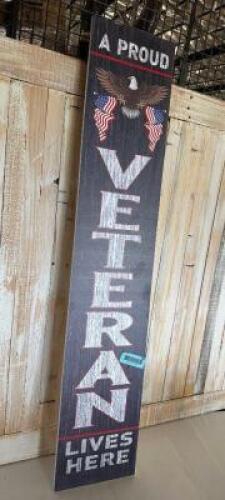PROUD VETERAN SIGN