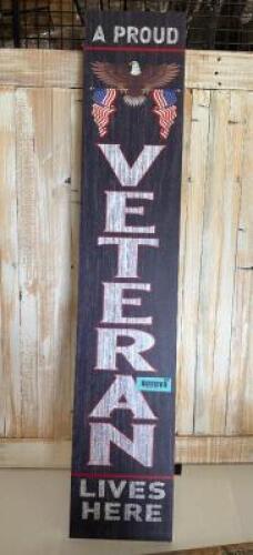 WELCOME VETERAN SIGN