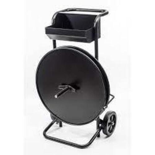 DESCRIPTION: (1) STRAPPING CART BRAND/MODEL: MADE IN USA INFORMATION: BLACK RETAIL$: $516.99 EA QTY: 1