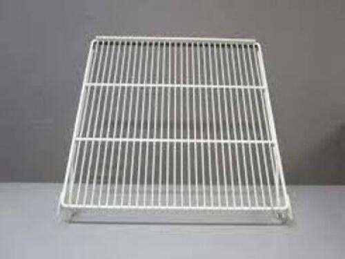 DESCRIPTION: (4) HEAVY DUTY FRIDGE/FREEZER WIRE SHELVES BRAND/MODEL: WOODS INFORMATION: WHITE RETAIL$: $2066.25 TOTAL QTY: 4