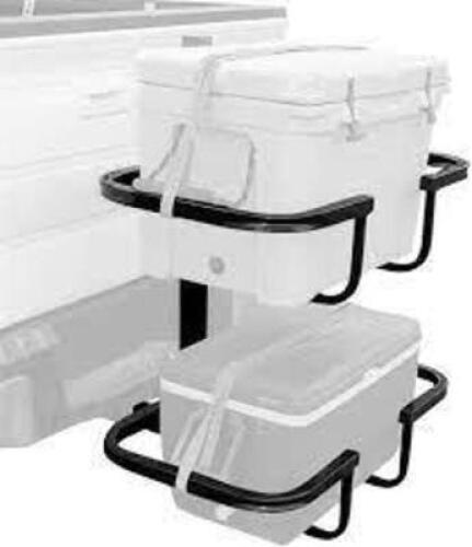 DESCRIPTION: (1) STACK-RACK 2, VERTICAL RECEIVER MOUNTED RACK SYSTEM, DOUBLE COOLER, TRUNK MODEL BRAND/MODEL: VIKING SOLUTIONS INFORMATION: BLACK RETA