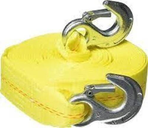 DESCRIPTION: (2) EMERGENCY TOW STRAP BRAND/MODEL: KEEPER #89825 INFORMATION: YELLOW SIZE: 2" X 25 RETAIL$: $19.83 EA QTY: 2
