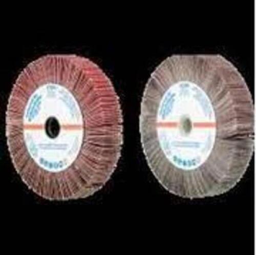 DESCRIPTION: (2) BOXES OF (2) UNMOUNTED FLAP WHEELS BRAND/MODEL: FACHERRADER SIZE: 8" X 1" X 1-3/4" RETAIL$: $346.53 EA QTY: 2