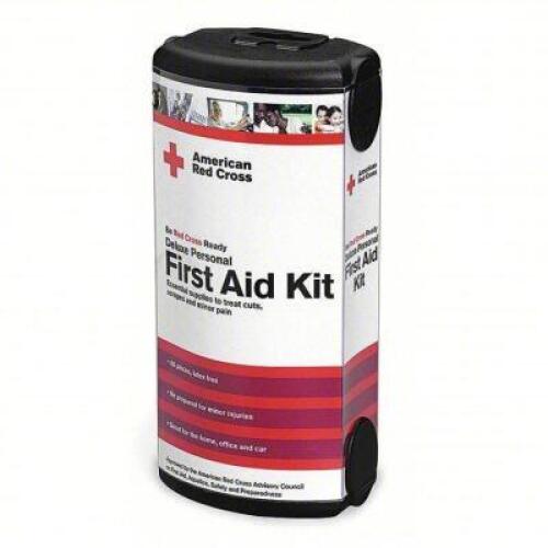 DESCRIPTION: (5) FIRST AID KIT BRAND/MODEL: FIRST AID ONLY #40JH58 SIZE: 25 PERSON KIT RETAIL$: $22.44 EA QTY: 5