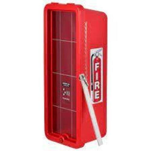 DESCRIPTION: (1) FIRE EXTINGUISHER BREAKABLE CASE BRAND/MODEL: CATO INFORMATION: RED, CASE ONLY, NO EXTINGUISHER INCLUDED SIZE: 20 LB TANK RETAIL$: $8