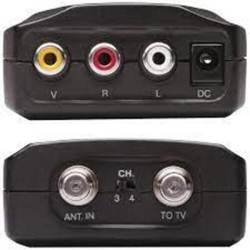 DESCRIPTION: (3) CASES OF (6) RF MODULATOR BRAND/MODEL: CRF907A RETAIL$: $28.97 PER MODULATOR QTY: 3