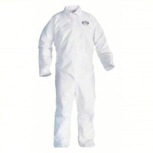 DESCRIPTION: (1) CASE OF (25) BLUE COVERALLS BRAND/MODEL: KLEENGUARD #45315 INFORMATION: BLUE SIZE: SIZE MEDIUM RETAIL$: $124.26 EA QTY: 1