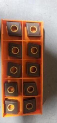 DESCRIPTION: (10) CNMG 644 CARBIDE TURNING INSERTS BRAND/MODEL: HERTEL CNMG 644-H1Z QTY: 10