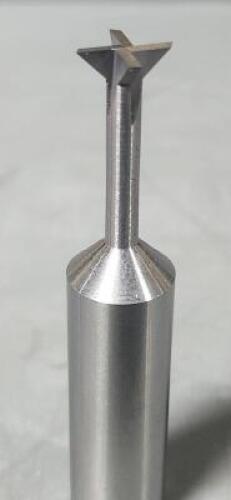 DESCRIPTION: (6) SOLID CARBIDE BACK CHAMFER TOOL BRAND/MODEL: MSC 41366402 SIZE: .410" DIA 45 DEG RETAIL$: $96.30 QTY: 6