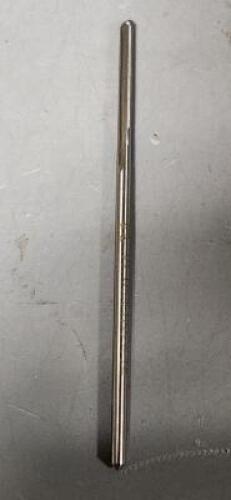 DESCRIPTION: (2) HSS SF/SS CHUCKING REAMERS BRAND/MODEL: MADE IN USA 02557122 SIZE: 0.1240" RETAIL$: $23.83 EA QTY: 2