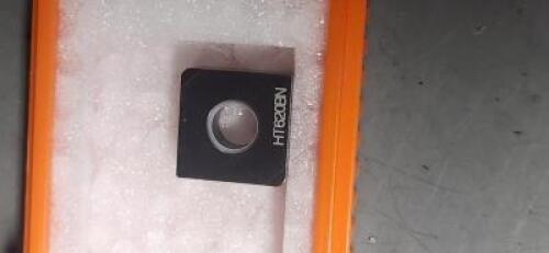 DESCRIPTION: (4) PCBN TURNING INSERTS BRAND/MODEL: HERTEL 2SHSNGA433630BN RETAIL$: $100.86 PER INSERT QTY: 4