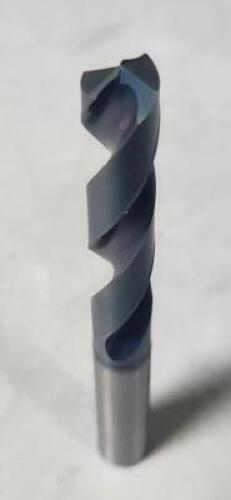 DESCRIPTION: (5) SOLID CARBIDE JOBBER LENGTH DRILLS BRAND/MODEL: OSG 3322990 SIZE: 9.9MM RETAIL$: $136.24 EA QTY: 5