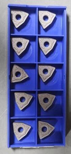 DESCRIPTION: (10) WMNG STYLE MILLING INSERTS BRAND/MODEL: SUMITOMO WNMG432EME RETAIL$: $ 20.87 PER INSERTS QTY: 10