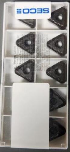 DESCRIPTION: (50) SOLID CARBIDE MILLING INSERTS BRAND/MODEL: SECO TNMG220432-MR7 .TP1500 RETAIL$: $ 26.72 PER INSERT QTY: 50