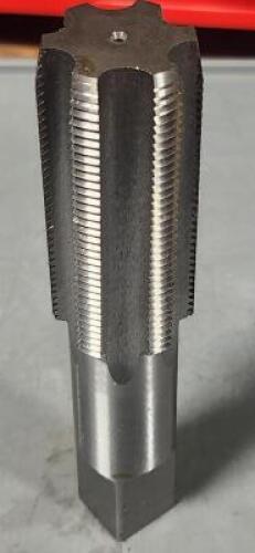 DESCRIPTION: (2) HSS STRAIGHT FLUTE HAND TAP BRAND/MODEL: VC04489555 SIZE: 1-3/8-12 RETAIL$: $245.16 QTY: 2