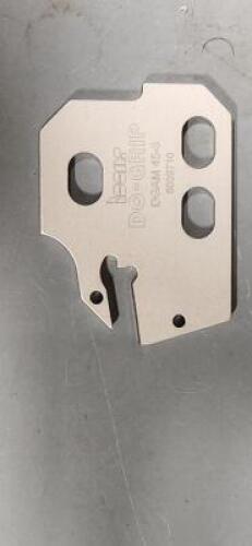 DESCRIPTION: (4) NEUTRAL INDEXABLE CUTTOFF BLADE BRAND/MODEL: ISCAR DGAM 45-3 RETAIL$: 146,94 EA QTY: 4