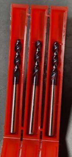 DESCRIPTION: (3) COBALT MACHINE LENGTH DRILLS BRAND/MODEL: ACCUPRO 01348838 SIZE: #19 RETAIL$: $15.09 QTY: 3