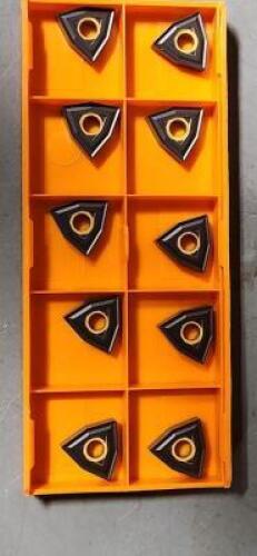 DESCRIPTION: (10) WNMG431-H1Z CARBIDE TURNING INSERTS BRAND/MODEL: HERTEL WNMG431-HAZ HC305T RETAIL$: $11.95 PER INSERT QTY: 10