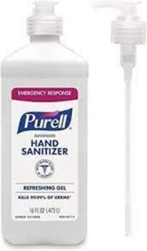DESCRIPTION: (1) CASE OF (24) INSTANT GEL HAND SANITIZER BRAND/MODEL: PURELL #9636 SIZE: 16 OZ RETAIL$: $23.00 EA QTY: 1