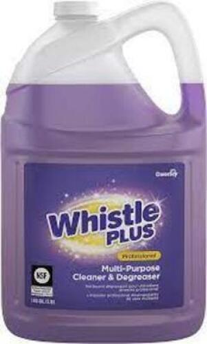 DESCRIPTION: (1) MULTI PURPOSE CLEANER BRAND/MODEL: WHISTLE PLUS SIZE: 1 GALLON RETAIL$: $37.11 EA QTY: 1