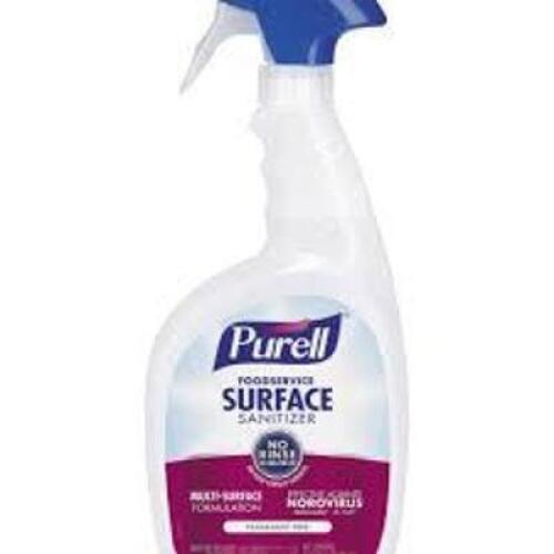 DESCRIPTION: (1) FOOD SURFACE SANITIZER BRAND/MODEL: PURELL SIZE: 32 OZ RETAIL$: $6.00 EA QTY: 1