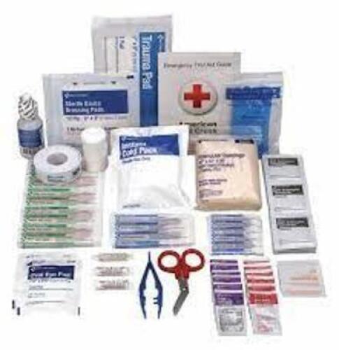 DESCRIPTION: (1) FIRST AID KIT REFILL, INDUSTRIAL BRAND/MODEL: PRODUCT NUMBER #463M20 SIZE: SERVES 25 PEOPLE RETAIL$: $22.46 EA QTY: 1