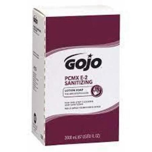 DESCRIPTION: (4) PCMX E2 SANITIZING LOTION SOAP BRAND/MODEL: GOJO SIZE: 2000 ML RETAIL$: $25.00 EA QTY: 4