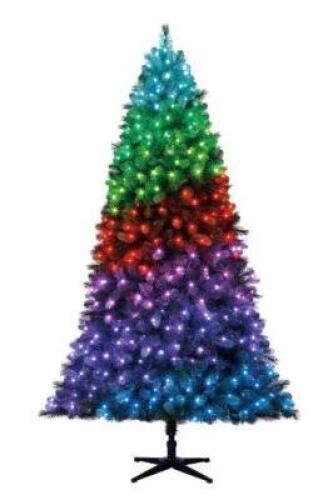 DESCRIPTION: (1) VERMONT SPRUCE ARTIFICIAL CHRISTMAS TREE BRAND/MODEL: TWINKLY INFORMATION: PRE LIT, APP CONTROLLED LED LIGHTS RETAIL$: $289 SIZE: 7.5