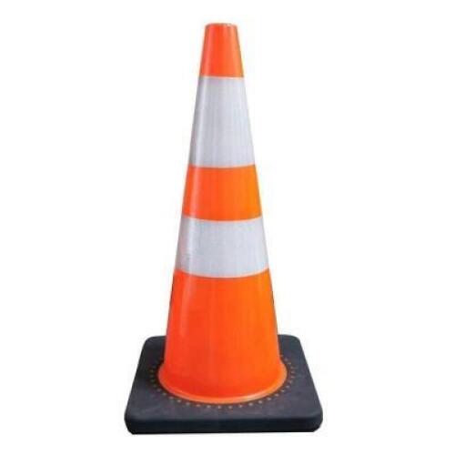 (10) - NEW AGT INDUSTRIAL PE SAFETY PREMIUM REFLECTIVE TRAFFIC CONES