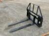 48" PALLET FORK FRAME W/ FORKS