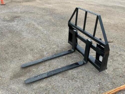48" PALLET FORK FRAME W/ FORKS