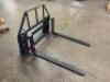 48" PALLET FORK FRAME W/ FORKS - 2
