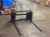 48" PALLET FORK FRAME W/ FORKS - 3