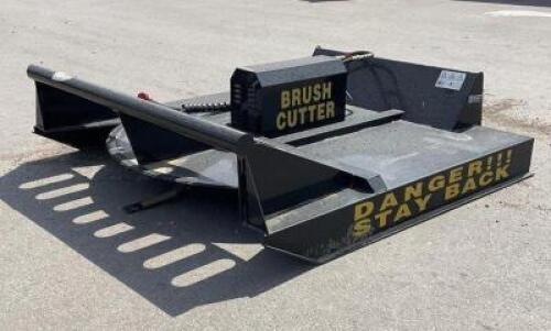 72" SKID STEER ROTARY BRUSH CUTTER
