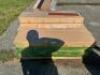 (17) CARTONS OF WIRE BRUSHED OAK GUNSTOCK FLOORING. 442 TOTAL SQUARE FEET - 2