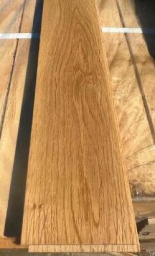 (11) CARTONS OF SOLID HARDWOOD WHITE OAK FLOORING. 258 TOTAL SQUARE FOOT.