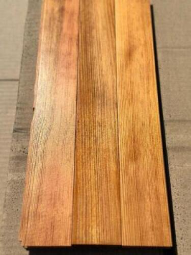 (27) CARTONS OF HEART PINE FLOORING 498 TOTAL SQUAER FEET