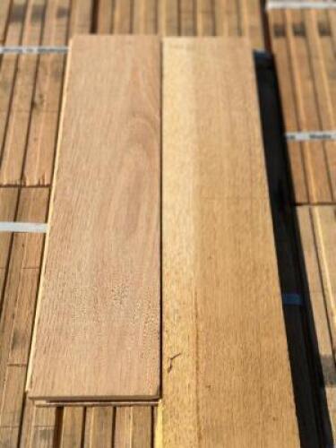 (48) BUNDLES OF RED OAKED TAVERN FLOORING. 1008 TOTAL SQUARE FEET.