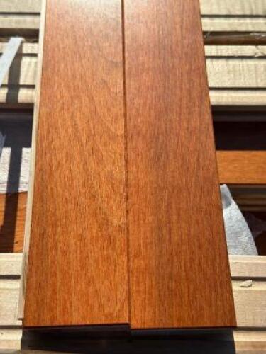 (32) CARTONS OF MAPLE HARVEST MEDALIST GRADE FLOORING. 640 TOTAL SQUARE FEET