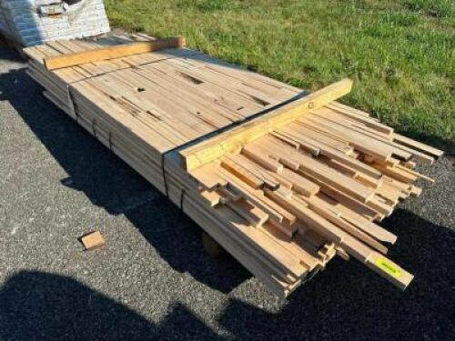 200 BOARD FEET OF 1/4" - 2" ASH TRIMMINGS