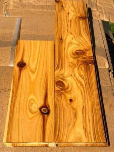 (40) CARTONS OF NATURAL AUSTRALIAN CYPRESS FLOORING. 800 SQUARE FEET TOTAL