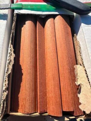 (15) CARTONS OF MARINERPAR BRAZILIAN CHERRT /JATOBA QUARTER ROUND 600 PIECES