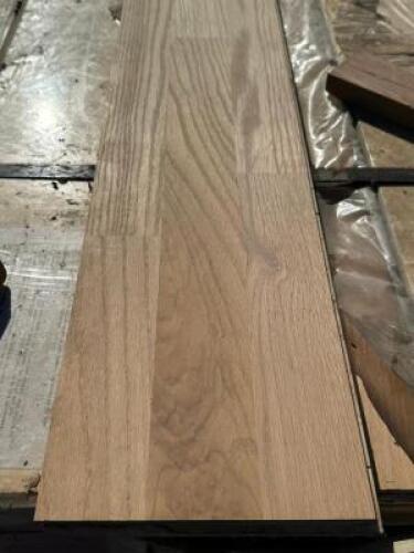 (4) CARTONS OF ALLWOOD NATURAL UNFINISHED RED OAK FLOORING. 143 TOTAL SQUARE FOOT