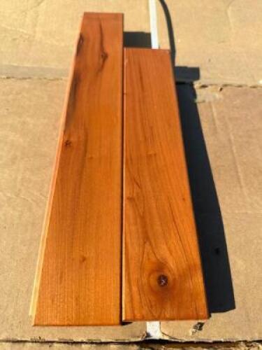 (24) CARTONS OF 2 1/4" AMER CHERRY TAVERN. 468 TOTAL SQUARE FEET.