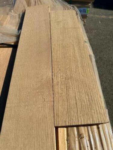 UNFINISHED RIFT AND QUARTED SAWN WHITE OAK SHORTS R/Q 430 SQ FT