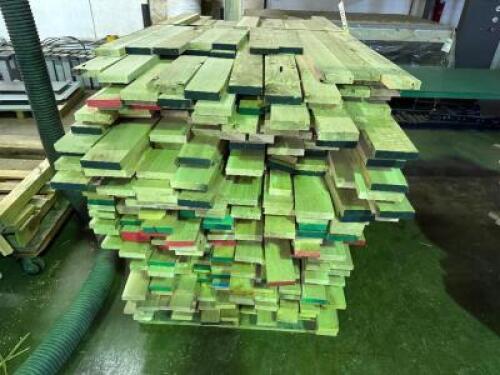 775 SQUARE FEET OF RIFT AND QUARTER SAWN WHITE OAK BOARDS..
